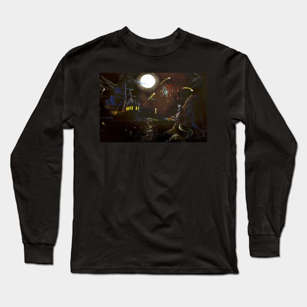 Part of Your World Long Sleeve T-Shirt by amadeuxway